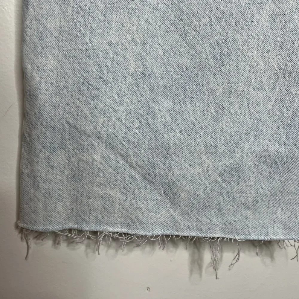 Gap Low Stride Wide Leg Jeans Womens 14 Acid Wash Y2K Skater Loose Baggy - Picture 5 of 6